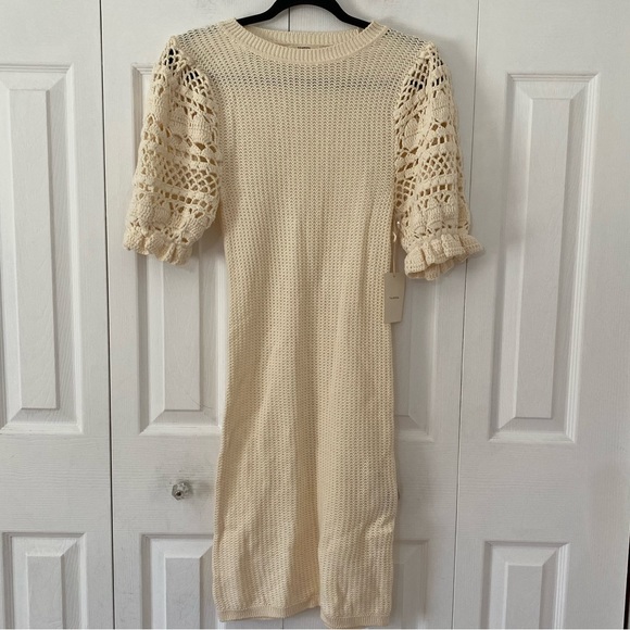 NWT TULAROSA Revolve Crochet Archer Mini Dress S - Picture 15 of 15